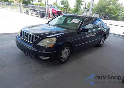 2002 Lexus Ls 430 из США, поврежденный, VIN JTHBN30F420057853